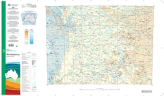 SG-50 Meekatharra 1:1 Million General Reference Topographic Map