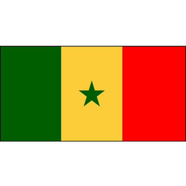 Senegal Flag 1800 x 900mm