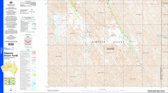 Simpson Desert North SG53-04 Topographic Map 1:250k