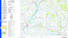 Thargomindah SG54-16 Topographic Map 1:250k