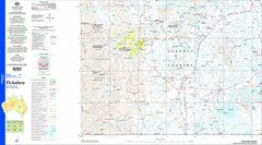 Tickalara SH54-03 Topographic Map 1:250k