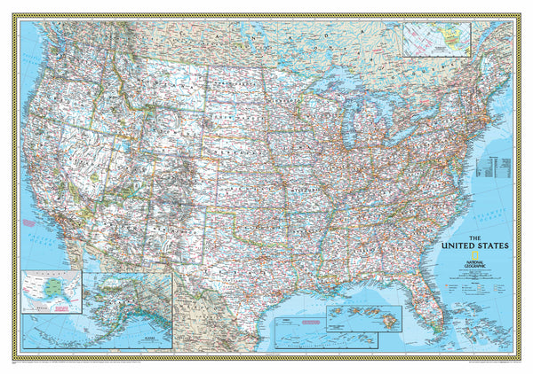 United States and Canada, Buy Map of United States - Mapworld