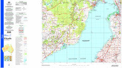 Whyalla SI53-08 Topographic Map 1:250k