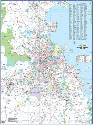 Mapworld - Queensland Wall Maps