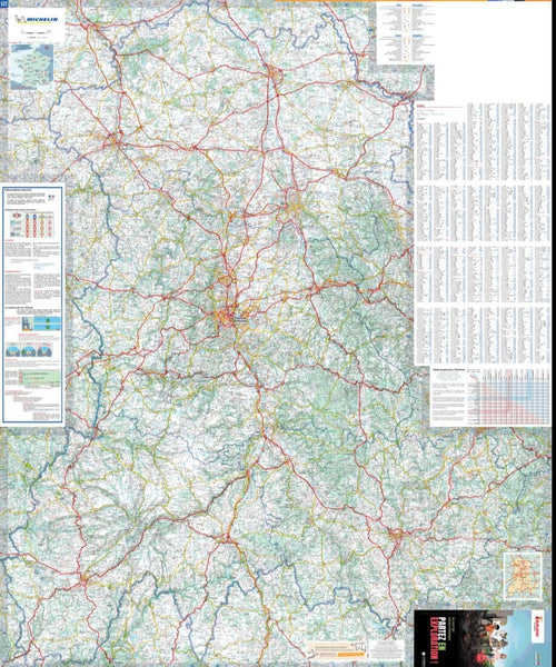 Auvergne Michelin Map Buy Map Of Auvergne Mapworld 2699