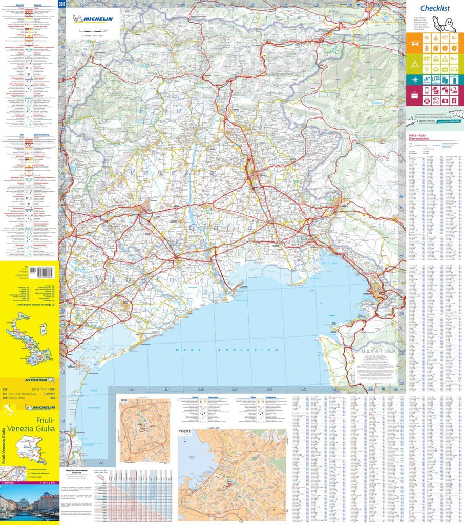 Tuscany Michelin Map, Buy Maps of Italy - Mapworld