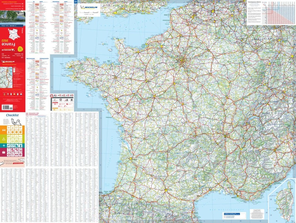 France Michelin Map | Buy Map of France | Mapworld