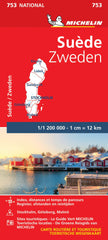 Sweden Michelin Map 753