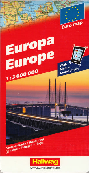 Europe Hallwag, Buy Maps of Europe - Mapworld