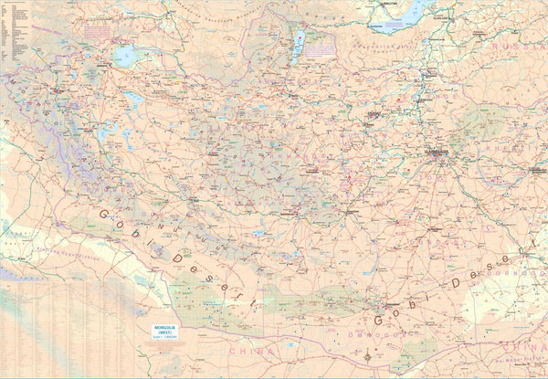 Mongolia ITMB, Buy Map Of Mongolia - Mapworld