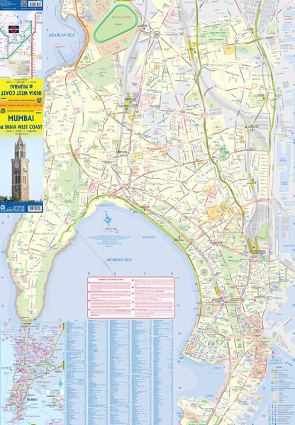 Mumbai ITMB, Buy Map of Mumbai - Mapworld