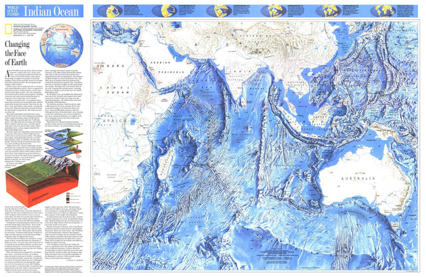 Indian Ocean - Published 1992 by National Geographic