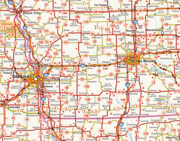 North East USA Michelin Map, Buy Map of USA - Mapworld