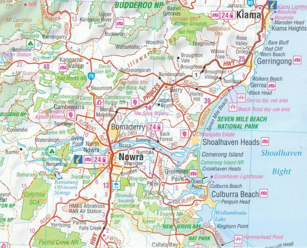 New South Wales Hema Supermap Canvas | Shop Mapworld