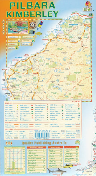 Pilbara - Kimberley Map QPA