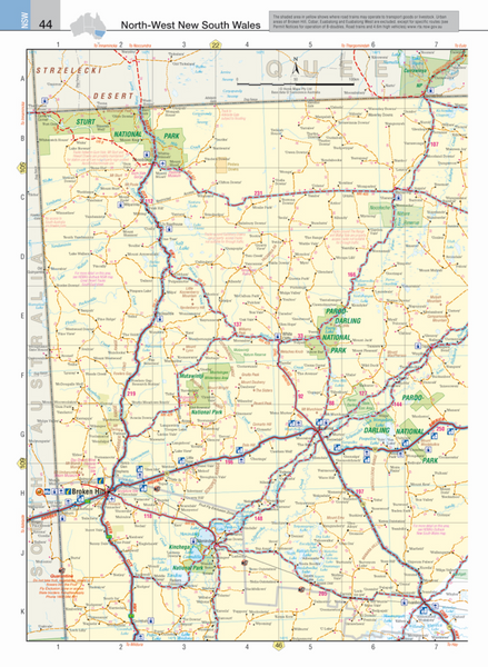 Australia Truckies Atlas - New 7th Edition by Hema | Mapworld