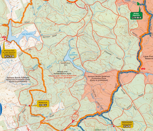 Waterous Trail Cycling Trail Map